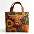 thumbnail image 3 of Cow Quilted Tote Bag Travel Handbag Ideal For Going To The Market And Doing Business And Traveling Or Leisure, 3 of 7