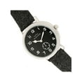 thumbnail image 3 of Elevon Northrop Wool-Overlaid Leather-Band Watch - Charcoal/Black, 3 of 3