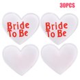 thumbnail image 2 of Insignia en forma de corazón de esponja para fiesta, accesorios de broche nupcial, decoración de boda (blanco), 2 of 8