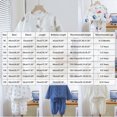thumbnail image 3 of NOLDARES Toddler Boys Pajamas 2 Pieces Long Sleeve Top and Pants Set Cotton Print Pjs Sleepwear Jammies Fall Winter 6-12 Months 12-24 Months 2t 3t 4t 5t 6t 7t 8t 9t Children,White,6-12 M, 3 of 4