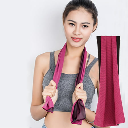 Fitness Dry Cooling Sports Towel For Gym Best Workout face Iced Sweat Towels (Best Sweat Absorbing Towels)