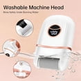 thumbnail image 6 of Electric Callus Remover for , Rechargeable Foot  with Digital Display, 3 Roller Heads & 2 Speeds - Professional Pedicure Tools for  Hard Cracked Dry  (White), 6 of 6