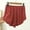 Red A4, variant on Hrsba Women's Sleep Pants Solid Color High Waist Draping Lightweight Casual Pants Sleepwear