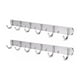 thumbnail image 1 of Gancho Perchero Set 2 Perchero Pared Acero Inox 6 Ganchos., 1 of 4