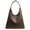 Coffee, variant on Bags for Women Soft Vegan Leather Shoulder Handbag Slouchy Tote Purses (Nude)