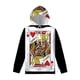 thumbnail image 5 of Sudadera con capucha con estampado 3D de naipes creativos para hombre, sudadera con estampado de póquer con personalidad, sudadera informal para primavera y otoño, 5 of 5