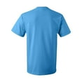 thumbnail image 5 of COUVER Durable High Density Cotton Heavyweight T Shirt Pacific Blue 2X-Large (Mens), 5 of 5