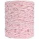 thumbnail image 1 of Granjero Gordo Hilo de algodón natural, hilo rosa claro para tejer a crochet, hilo de paja para tejer a crochet, 280 metros/306 yardas, 1 of 5