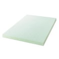 thumbnail image 5 of Mellow 4" Ventilated Memory Foam Mattress Topper with Green Tea Infusion, Short Queen, 5 of 9