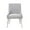 LG/G, variant on MEXIYA Irina Dining Chair Beige Easy Clean Velvet Upholstered Side Chair with Brushed Gold Leg