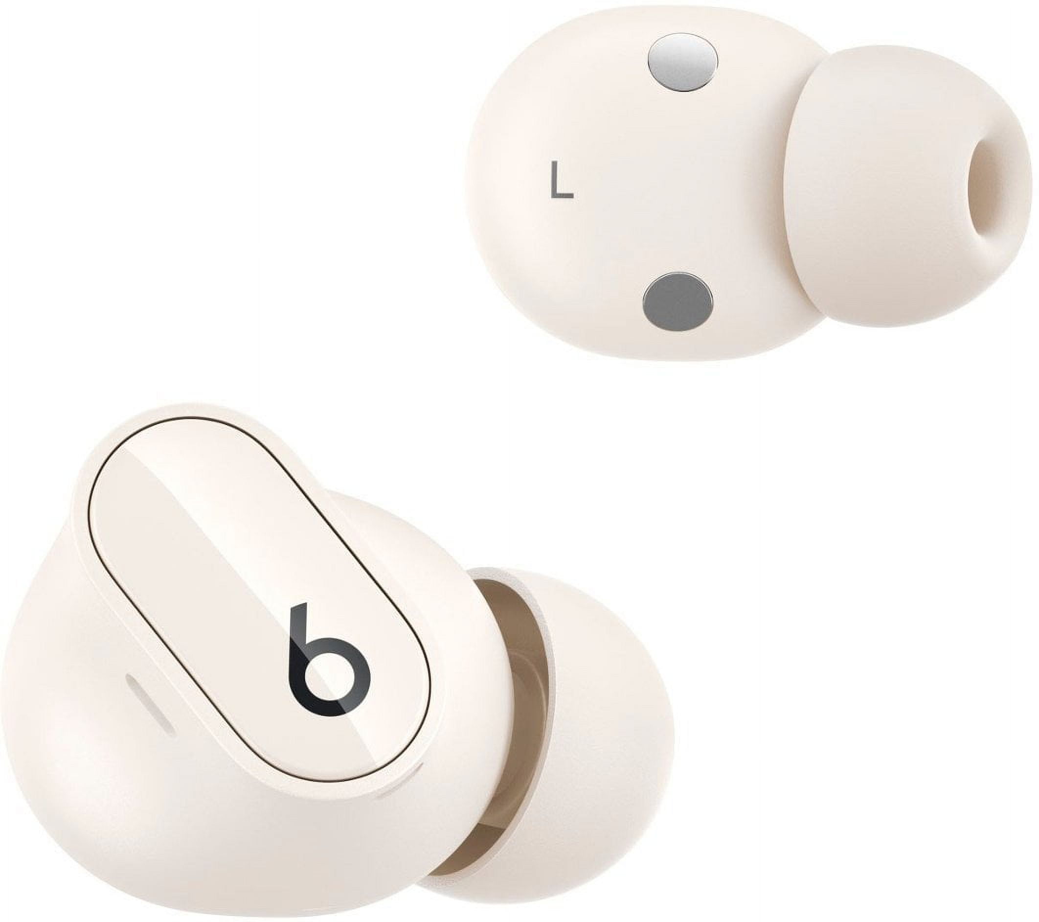 Restored Beats by Dr. Dre Beats Studio Buds+ True Wireless Noise Cancelling Earbuds - MQLJ3LL/A - Ivory (Refurbished)