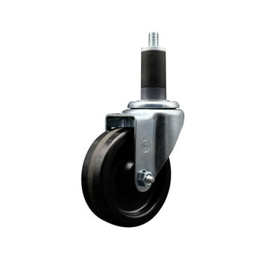 4 Inch Phenolic Wheel Swivel 1-1/4 Inch Expanding Stem Caster SCC
