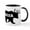 White/Black Inside, variant on CafePress - Beer Bear - 11 oz Ceramic Mug - Novelty Coffee Tea Cup