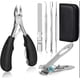 thumbnail image 1 of Toenail Clippers For Thick Nails And Ingrown Nails For Seniors - Stainless Steel Soft Grip Nail Clippers With Nail File, 1 of 5