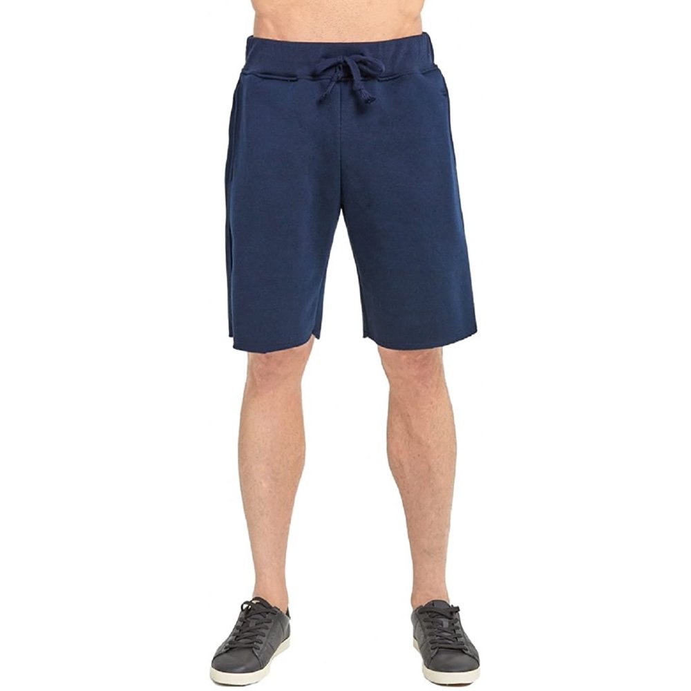 JMR JMR Men's 100 Cotton Lounge Fleece Shorts, Drawstring Sweat