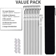 thumbnail image 5 of 10 Metal Barbecue Skewers, 36cm (14 Inches), 5 of 5