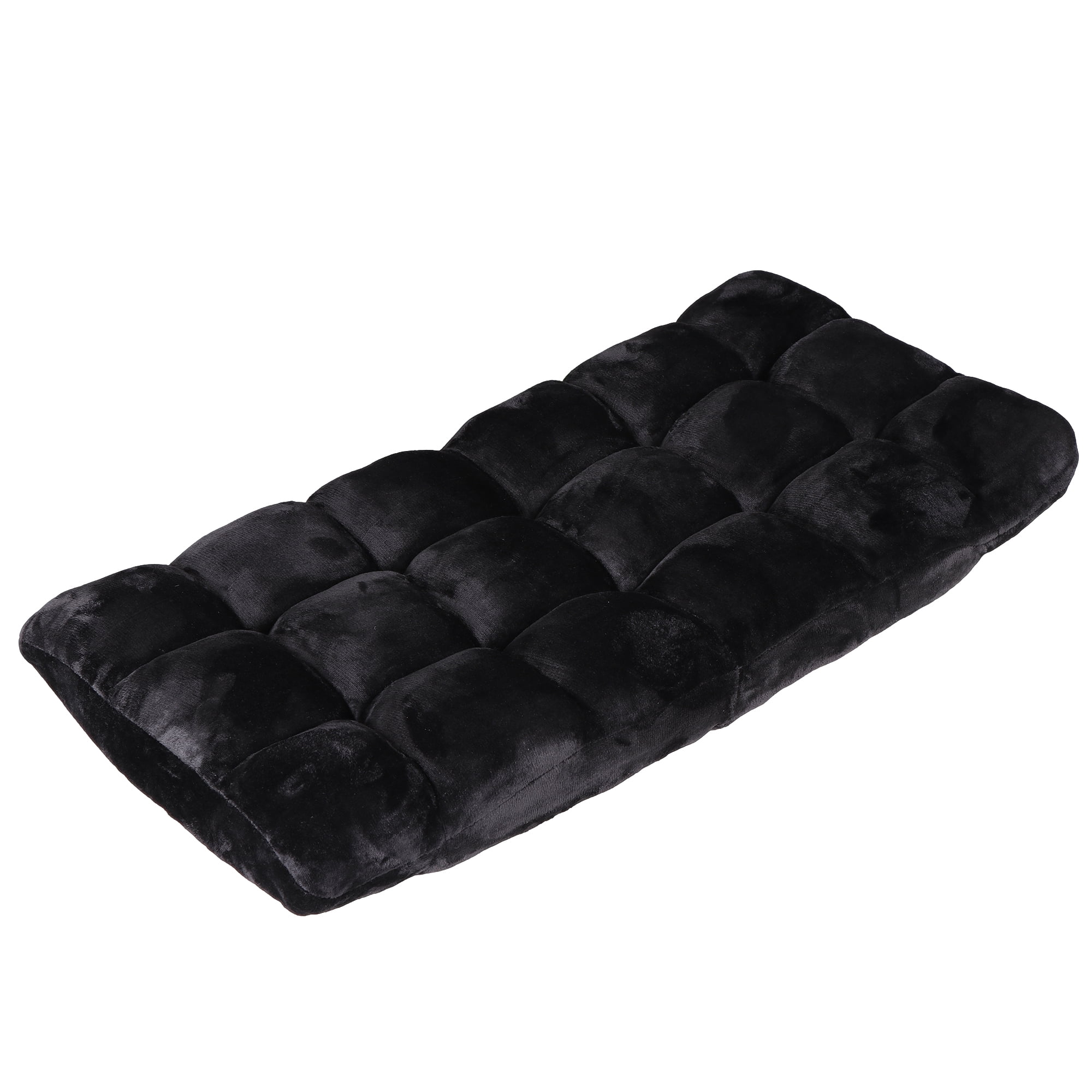 HomGarden 14-Position Adjustable Floor Chair Padded Folding Gaming Sofa Chair Black