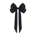 thumbnail image 2 of Eespoir Oversized Bow Christmas Tree Toppers Home Holiday Party Decoration, Large Bow Tree Topper, Oversized Holiday Bow, For Wedding Indoor Outdoor Decor(Black), 2 of 7