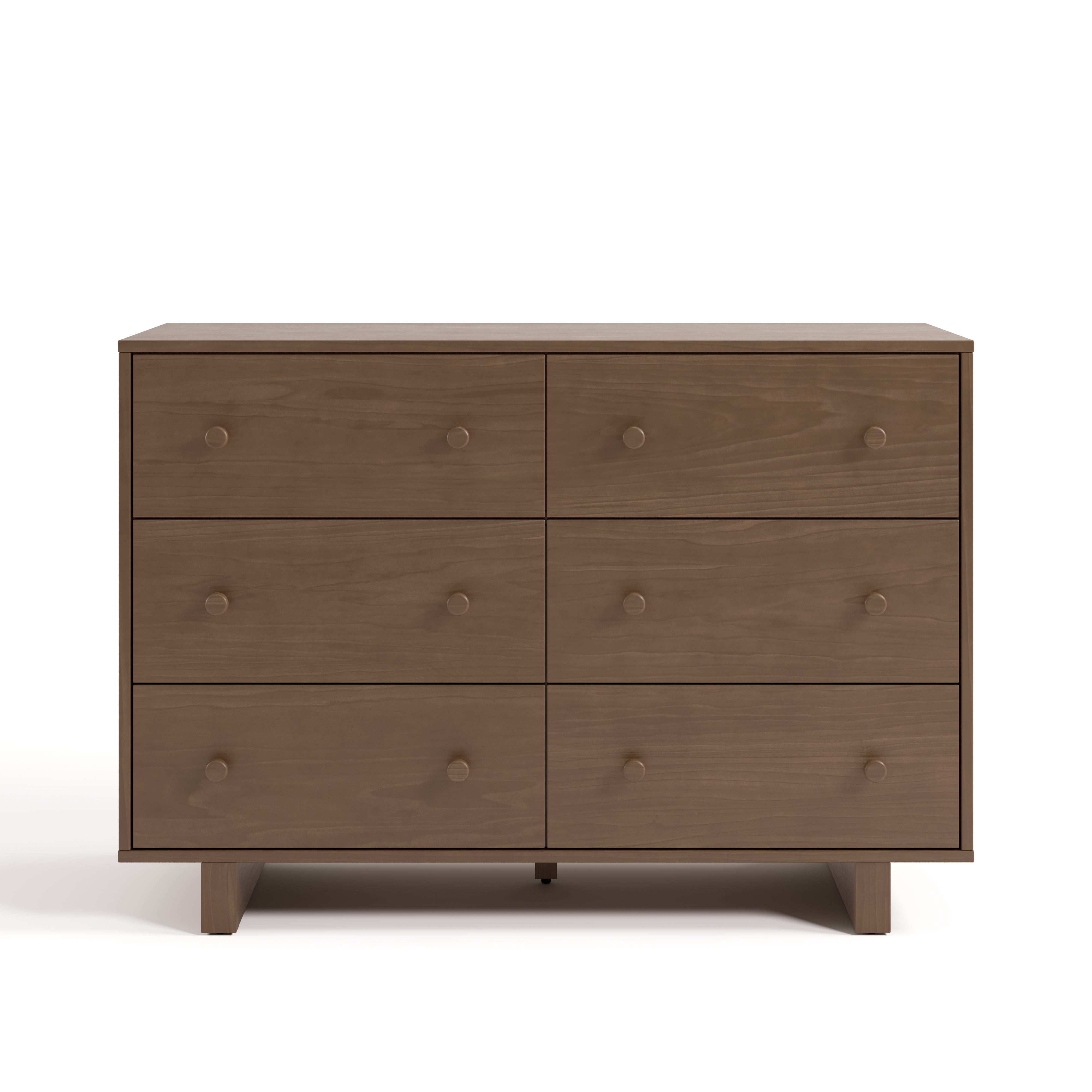 Storkcraft Texas 6 Drawer Dresser, Hazelnut