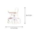 thumbnail image 3 of Cheapark Easter Bunny Cookie Cutter Metal Baking Tool for Spring Holiday Cooking and Party Treats, 3 of 4
