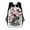 Color-1, variant on Witch Frog Floral Hat Design Backpack Backpack Student Backpack Cartoon Canvas Backpack