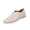 Beige, variant on Blue Womens Flat Loafers Round Toe Closed Toe Cutout Slip On Comfortable Lightweight Breathable Flexible For Spring Summer Everyday Size 39