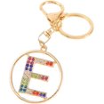thumbnail image 1 of Letter Keychain,26 Letters A-Z Decorative Letter Keychain,Name Keychain for Women Girls Men Teenager Gift, 1 of 5