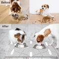 thumbnail image 6 of Dog Food Mat Absorbent Quick Dry Pet Feeding Mat Non-Slip Dog Mat for Food and Water Puppy Supplies Dog Accessories Dog Bowl Mat for Floors Waterproof(12"X20"), 6 of 6