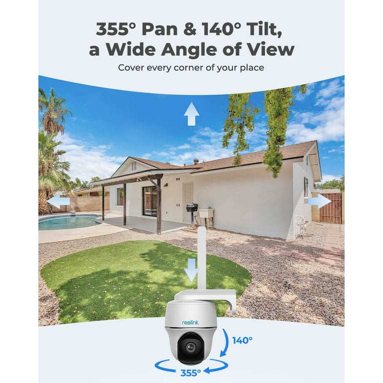 Reolink 4MP 3G/4G LTE Outdoor Security Solar-Powered Camera, 2K HD Vision,  Support Cloud/SD Card | Überwachungskameras