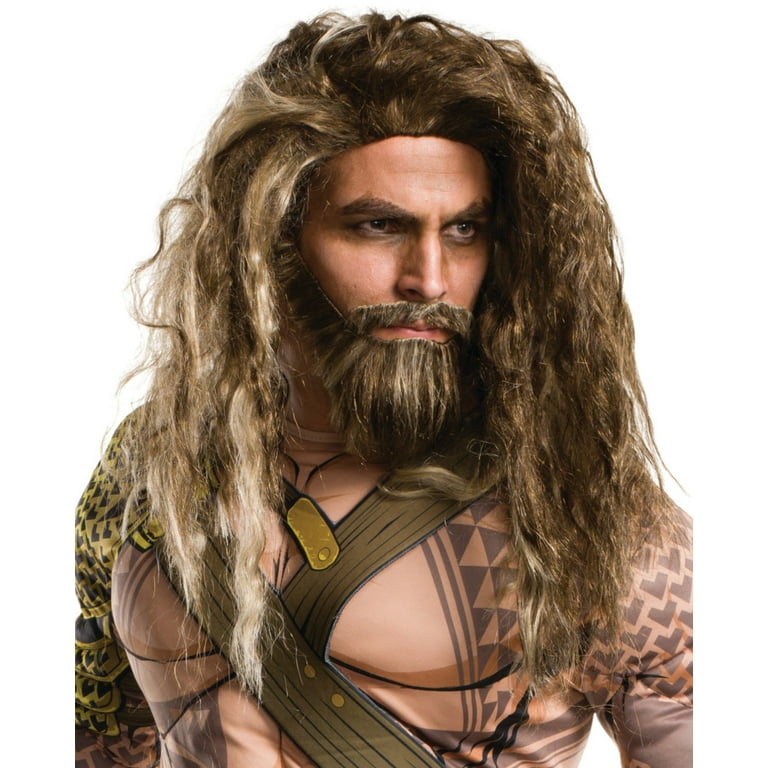 Aquaman Beard and Wig Costume Set Aquaman Beard and Wig Costume Set