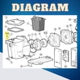 thumbnail image 4 of Juego de Tuerca y Perilla de Latón para Bomba Swimables compatible con Hayward Super Pump, 4 of 7