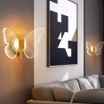 thumbnail image 5 of Lámpara de Pared LED de Mariposa Regulable de 10 W, Lámpara de Pared de Mariposa Dorada, Luz Simple , Decoración del Hogar de Lujo, 5 of 5
