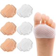 thumbnail image 1 of 12 Pcs Gel Foot Cushions Pads Silicone Forefoot Pad Metatarsal Pads for Women Ball of Foot Cushion Forefoot Pad Heel, 1 of 5