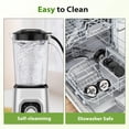 thumbnail image 4 of KOIOS Blender/Food Processor Combo Max 1000W, 4 in 1 34oz Pitcher, 22oz Blending Cup, Meat Grinder & Vegetable Chopper, Spice Grinder,BPA Free -All-i, 4 of 9