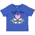 thumbnail image 3 of Inktastic Gigi's Girl Heart Flowers Girls Toddler T-Shirt, 3 of 5