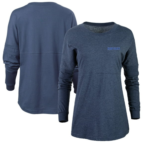 Women's Blue Kentucky Wildcats Pom Pom Long Sleeve Jersey