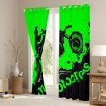 thumbnail image 3 of Castle Fairy Motorcycle Motocross Blackout Curtains Set of 2 (52x84 Each) for Female Men Adults,Extreme Sport Window Curtains,Dirt Bike Curtains and Drapes,Breathable Home Decor, 3 of 6