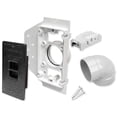 thumbnail image 1 of Nutone NUCI399RK NuTone Central Vacuum Electra-Valve II Wall Inlet Rough-In Kit, 1 of 1