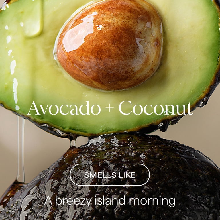 Raw Sugar The Moisture Smoothie Hair Mask, Avocado + Coconut, 10