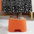 thumbnail image 4 of MMJ Portable Stool with Storage Lightweight Plastic for Living Room Entryway Shoe Changing 10.24x10.24x7.48in, 4 of 6