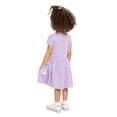 thumbnail image 6 of Disney Classics Marie Toddler Girl Short Sleeve Striped Dress with Graphic Pockets, Sizes 12M-5T, 6 of 8