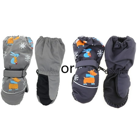 

Kids Winter Gloves Snow Waterproof Ski Cold Weather Insulated Outdoor