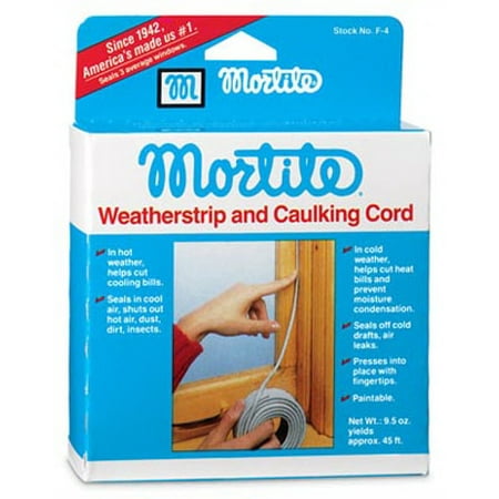 

Thermwell 2PK 90 19 OZ Roll Gray Mortite Caulking Cord Weather-Strip