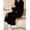 Black, variant on Womens Black Plush Hooded Bathrobe, Thermal Lined Fleece Sleepwear, Cozy