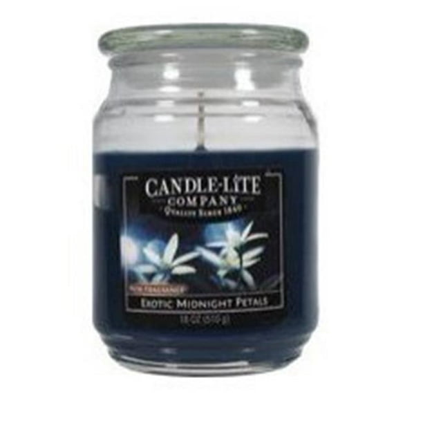 Candle lite 3827055 3 oz Exotic Midnight Petals Everyday Jar Candle
