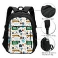 thumbnail image 3 of Balery Back To School A Mochila con carga USB para hombre y mujer - Mochila impermeable y antirrobo para portátil con puerto USB para viajes, trabajo, estudios y universidad, 3 of 7