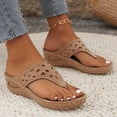 thumbnail image 6 of Willtoo Orthopedic Casual Sandals for Women Arch Support Summer Flat Sandals Wide Non Slip Slip on Hiking Shoes Vacation Beach 2026 New Orthopedic Shoes, 6 of 7