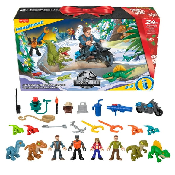 Calendario de Adviento Fisher-Price Imaginext Jurassic World para más de 3 años