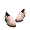 thumbnail image 4 of DREAM PAIRS Womens Comfortable Platform Chunky Heel Business Casual Loafers, 4 of 8