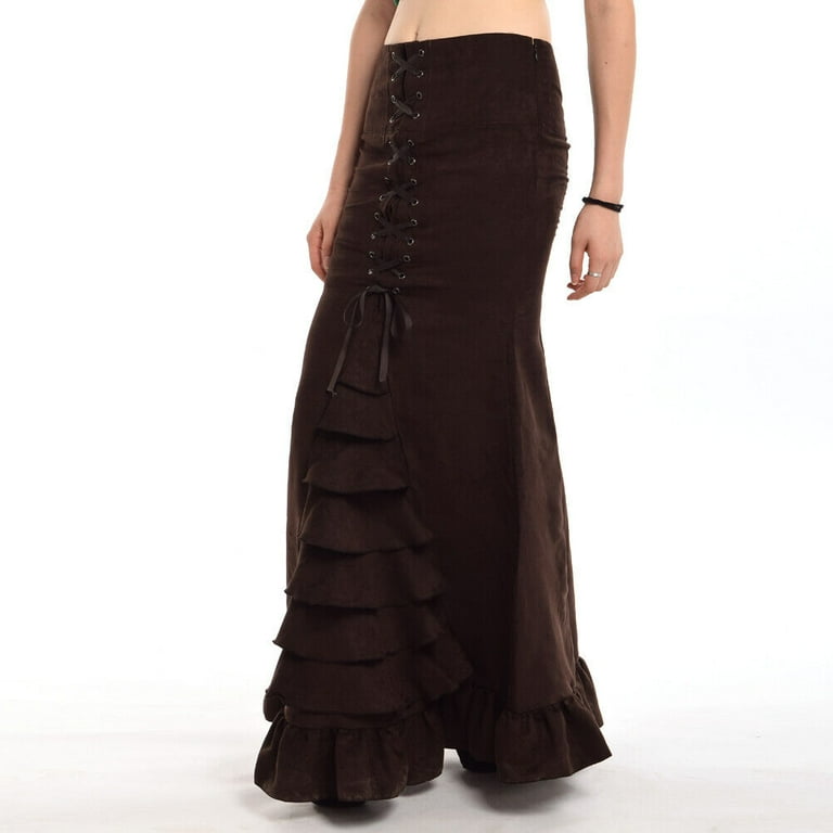 Victorian fishtail cheap skirt
